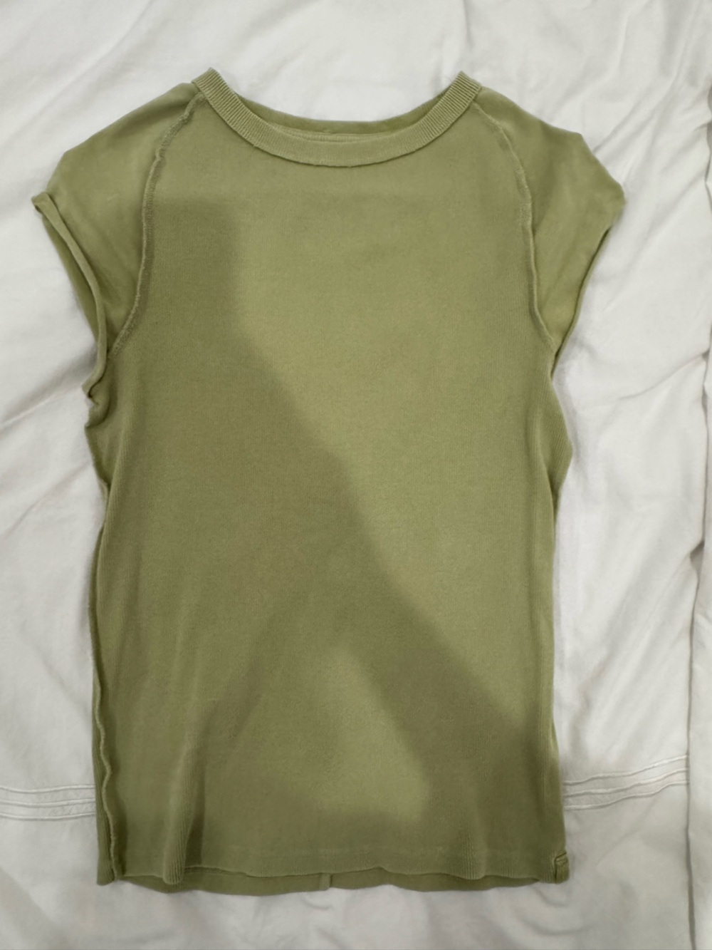We The Free Olive Green Pillowcase